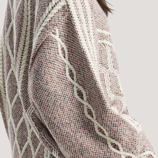 Adidas clover sweatshirt men's 2026 spring new sportswear warm sweater pullover KT0692 Year of the Horse Limited/Pink White 3XL