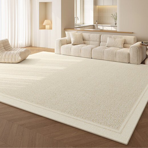 Fantasy carpet living room new cream style no-wash wipeable bedroom bedside blanket light luxury high-end sofa floor mat Nuannzhi 26955 140cmx200cm high-end versatile appearance online