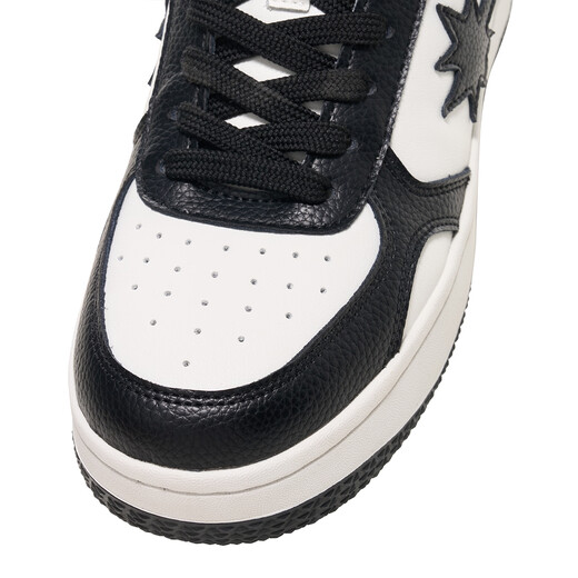 STAR WALK SOLDIER Spacer thick-soled casual shoes, new multi-color thick-soled sports and casual sneakers for men and women, comfortable and versatile, black 44 /US10