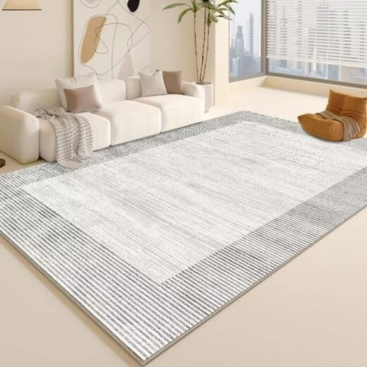 Fantasy living room carpet, bedroom study, thickened crystal velvet sofa coffee table blanket, fashionable high-end small fresh home carpet, simple and modern 01 90x140cm, easy to take care of