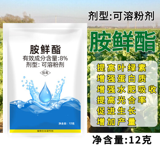 Runtian Baihu Official Genuine 8% Acetate Genuine Plant Growth Regulator Promotes Growth National Standard Wholesale 8% Acetate 12g*30 Bags