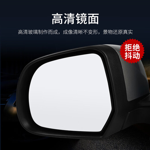 Gongma is suitable for Nissan Sunshine Rearview Mirror Assembly, 10 to 16-year-old Ma Chi left and right rearview mirror reflector housing complete set, manual, matte black, left-main driver, Sunshine
