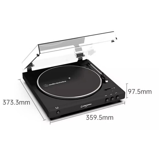 Audio-Technica AT-LP60X TOP vinyl record player retro record player fever gramophone LP belt vinyl player home record player annual party New Year's Day gift Valentine's Day white suit AT-LP60X white good sound quality speaker suit