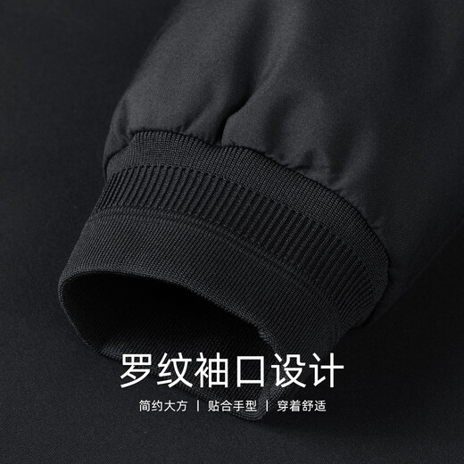 Mark Huafei Baseball Collar Pilot Down Jacket Men's 2025 Autumn and Winter New Solid Color Warm Commuting Duck Down Jacket