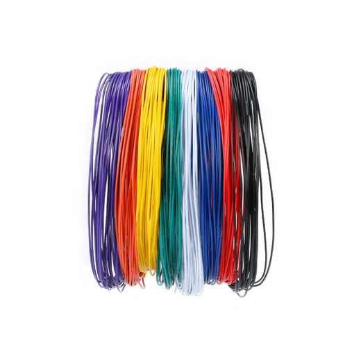 YourCee Electronic Wire 1007 18-26AWG Red Black Yellow Blue White Green Orange Yellow Green American Standard Wire Electronic Wire 10 Meters Electronic Wire/1007-18A Black (1 Roll/10 Meters)