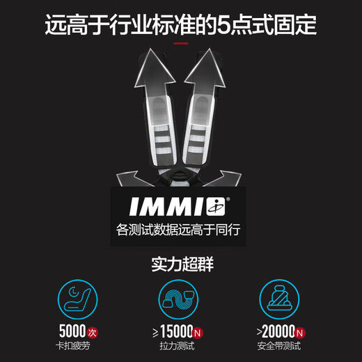 Baodexi German child safety seat Variety Knight Pro baby seat 9 months 12 years old isize Pro model gray