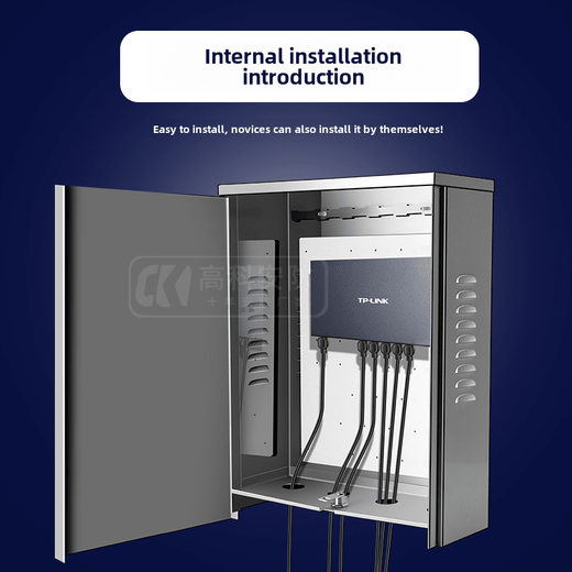 Stainless steel monitoring waterproof strong power box outdoor distribution box distribution cabinet control box empty box surface-mounted outdoor waterproof box 300*250*170mm