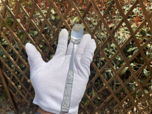 Fantasy retro Rome export 304 stainless steel creative spoon coffee spoon drinking spoon outdoor spoon male spoon meal spoon single