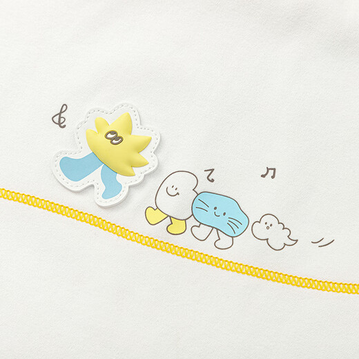 BALABALA balaOne BALABALA children's clothing children's long-sleeved T-shirts for boys and girls 2026 new spring and autumn clothing versatile sports white 10302 90