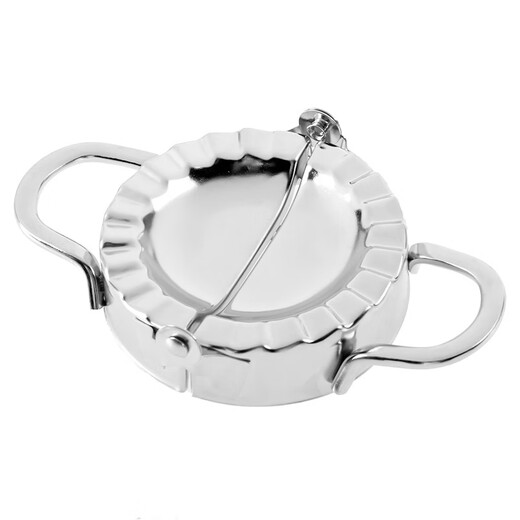 Home KATEI STORY Japanese Dumpling Maker 304 Stainless Steel Dumpling Making Artifact Food Grade Dumpling Mold Special Gadget for Dumpling Clip Dumpling Maker - Diameter 7.5cm 1 Pack