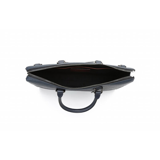 COACH Gotham Business Casual Leather Briefcase Crossbody Shoulder Handbag Large Men's Midnight Navy Default Basic Equipment (Bag + Dust Bag)