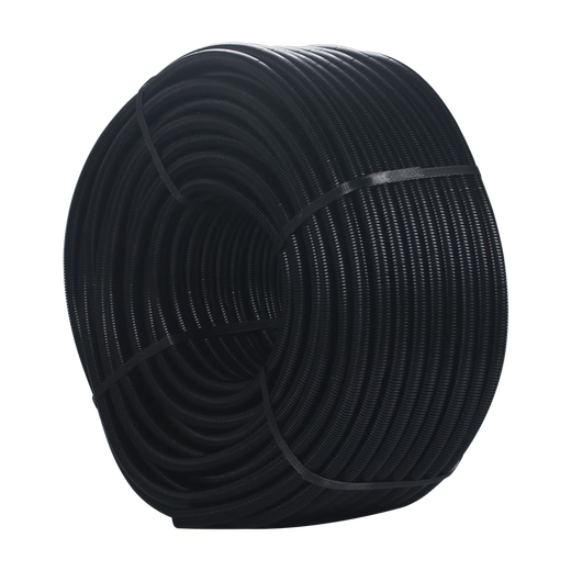 Ji Litian plastic corrugated pipe PA nylon PP waterproof flame retardant threaded pipe threading hose PE wire and cable protective sleeve pipe thickened PE-AD10/100 meters inner diameter 7mm