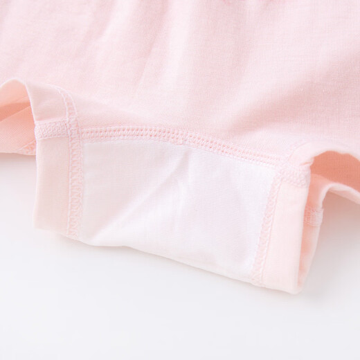 Dudujia 100% cotton children's underwear girls cotton boxer briefs 7A antibacterial baby shorts pink all over print 90