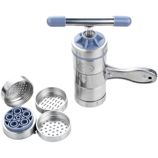 Yonghuan Manual Stainless Steel Noodle Machine Oatmeal Noodle Wowo Luohe Fishing Bed Household Small Noodle Machine Stainless Steel Noodle Machine Two Molds