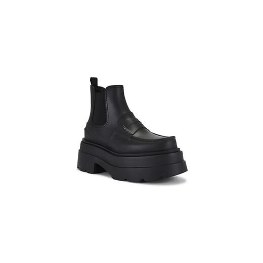 Alexander Wang Light Luxury Women's CARTER Ankle-length Platform Rain Boots Black 20 | 39 EU