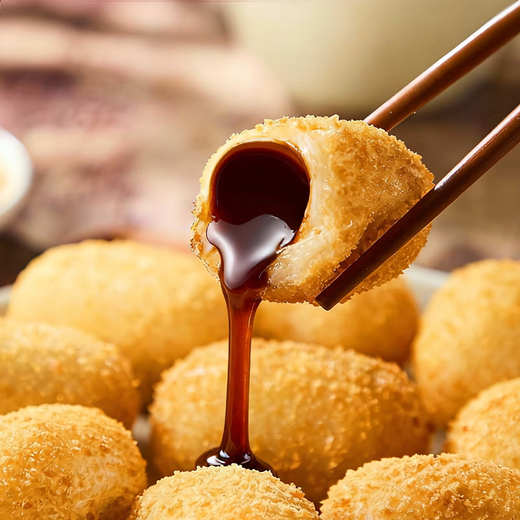 Qixian Private Kitchen Brown Sugar Rice Cake 310g (free soybean flour) Hot Pot Ingredients Breakfast Air Fryer Semi-finished Rice Cake