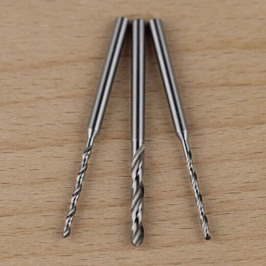 Ye Yu 3.0mm handle twist drill small drill bit beeswax Buddha beads wooden beads punching needle tooth machine core carving tool hole drilling 0.8mm drill bit 3mm handle diameter