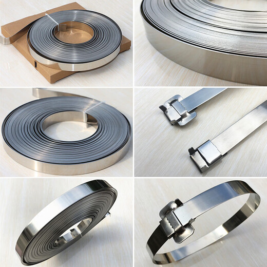 Xu ordered 304 stainless steel cable tie reels with wires, pole hoops, signboards, metal cable tie buckles, marine electricity, 100 20mm tooth buckles (304 material)