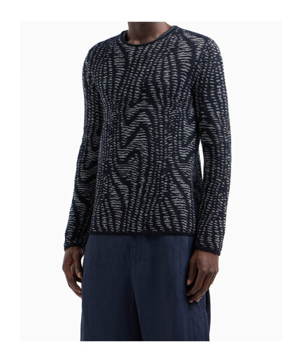 GIORGIO ARMANI 25SS 长袖毛衣 男士 图色GM001331AF15247 20 |    IT-48 New