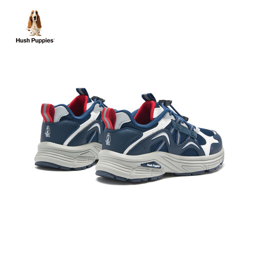 Hush Puppies Linghe 2.0 children's shoes children's sports shoes new medium and large children's soft sole non-slip boys' dad shoes casual shoes