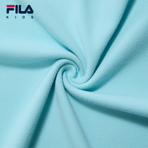 FILA children's clothing long-sleeved 2025 winter new style fleece sweater for men, middle and large children Yuhe Blue-BU 130