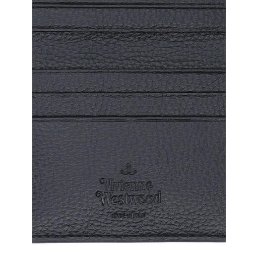 Vivienne Westwood Queen Mother SS26 Light Luxury Women's Black Wallet Black One Size