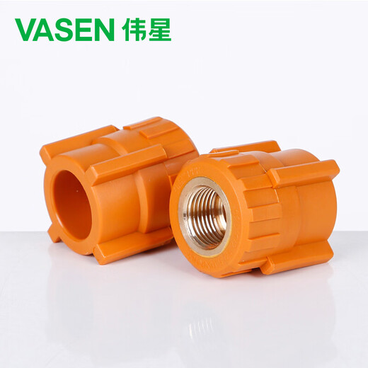 Weixing PPR inner wire direct dn25*1/2 6-point pipe to 4-point female thread copper wire home decoration water pipe hot and cold water hot melt joint genuine