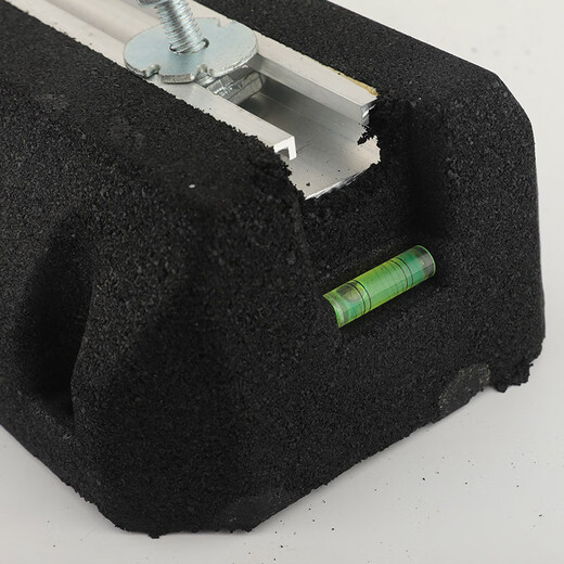 Air conditioner outdoor unit central air conditioner shockproof pad heating universal floor stand noise reduction rubber pad big foot base (brand universal) (fast delivery)_(super long life)