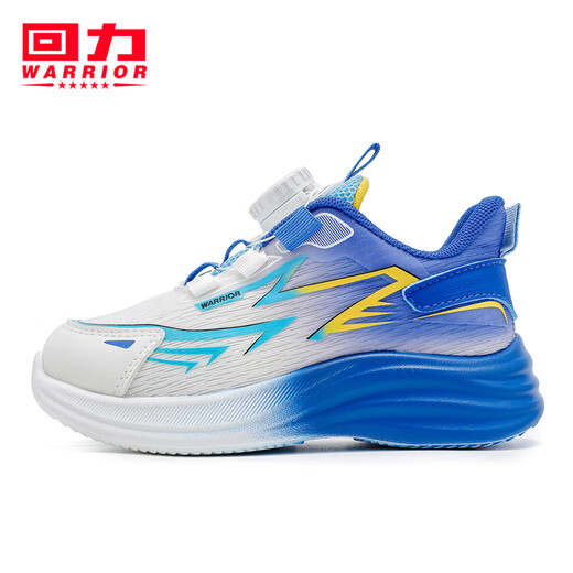 Huali children's shoes children's lightweight running shoes 2026 spring new boys' cool shoes breathable girls' sports shoes blue white yellow 37 inner length about 24cm