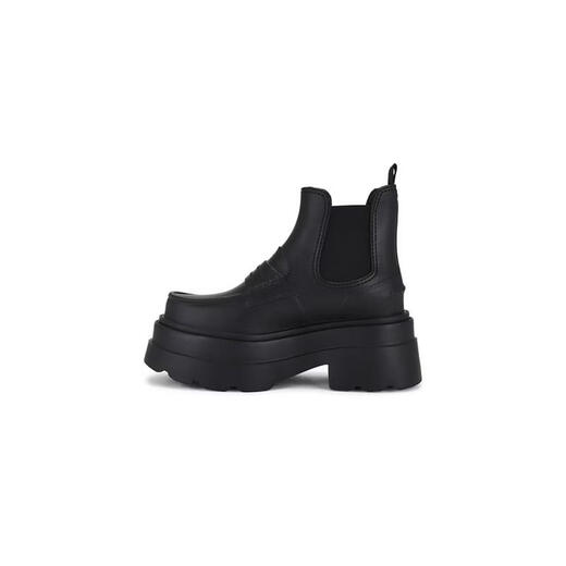 Alexander Wang Light Luxury Women's CARTER Ankle-length Platform Rain Boots Black 20 | 39 EU