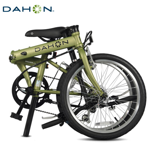 DAHON classic D6 folding bicycle 20 inches 6 speed adult leisure bicycle KBC061 green grass 20 inches