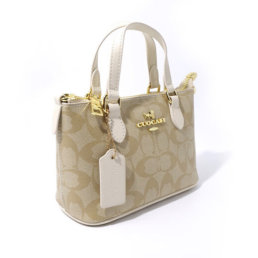 MK&GN luxury women's bag mk women's bag 2025 new one-shoulder crossbody bag light luxury big brand small tote bag handbag off-white