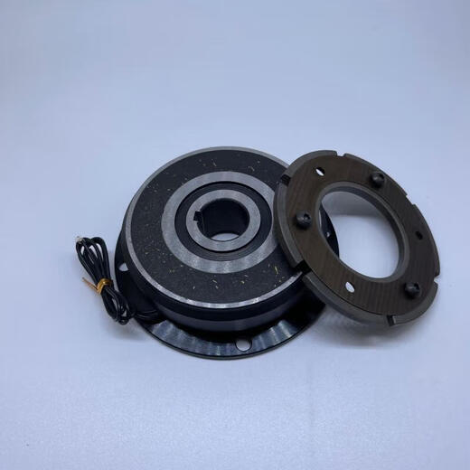 Electromagnetic clutch brake dry type with bearing power-on suction and power-off separation brake clutch DC24V with bearing clutch 10KG inner hole 30