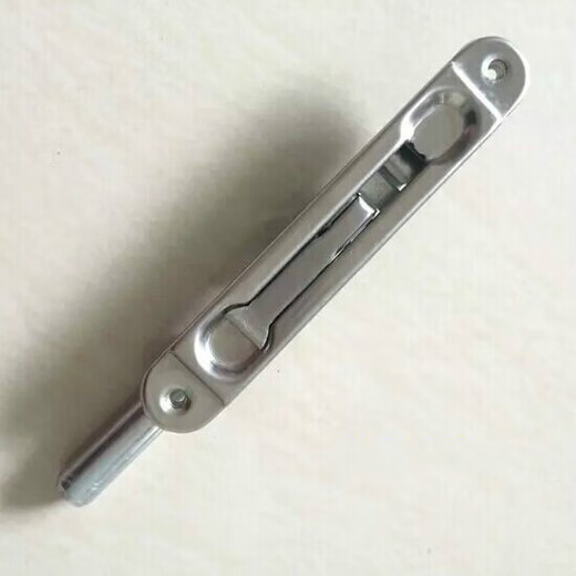 He Jiagong stainless steel concealed bolt anti-theft door concealed bolt 6-inch round head female door