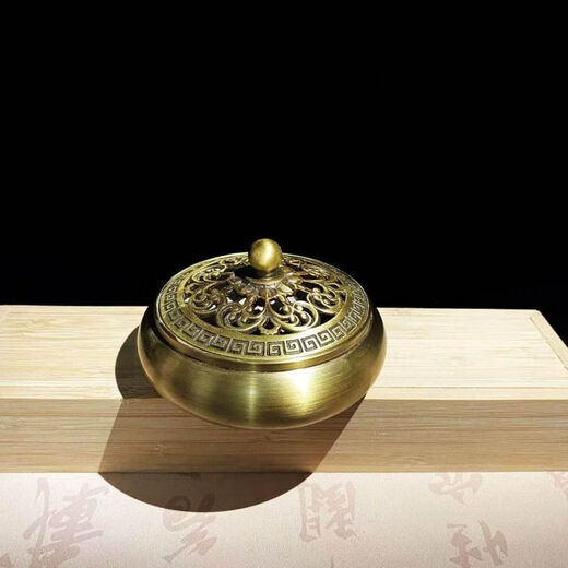 Shantou Lincun Seal Making Tool Set Lotus Seal Script Furnace Fumigation Household + Powder + Base Ash Seal Making Tool Set + 60g Powder