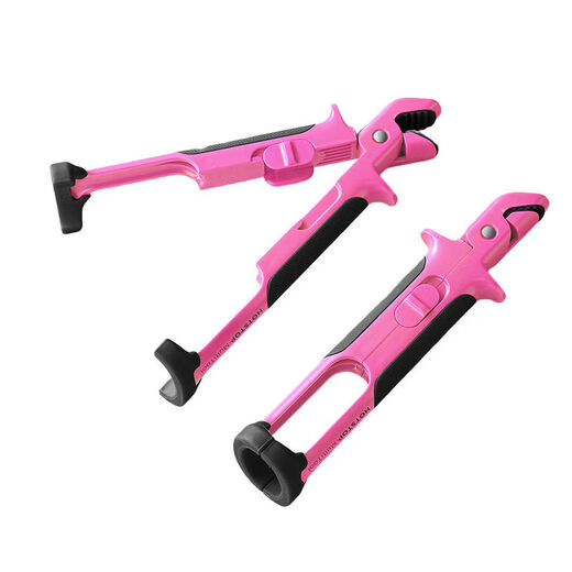 Dopamine two-in-one bowl and plate clamp anti-scalding bowl clamp silicone bowl anti-slip clamp baking pan steaming vegetable clamp plate lifter two-in-one bowl and plate clamp powder black 2 pieces