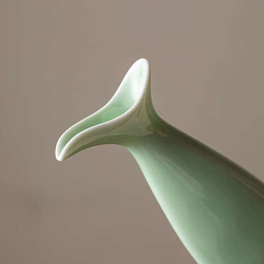 Yusenyi double-headed pot household wine divider sake pot antique wine set wine cup set white wine cup one cup double-headed pot plum green