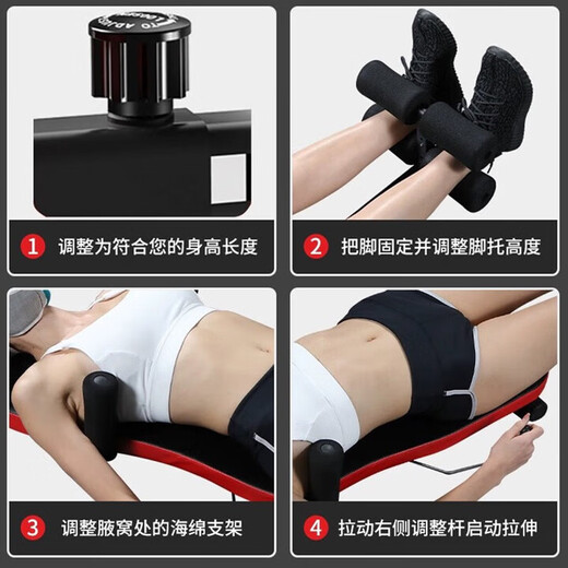 Household cervical spine lumbar stretcher non-increasing leg side bending lumbar disc relief relaxation traction machine standard spinal stretcher