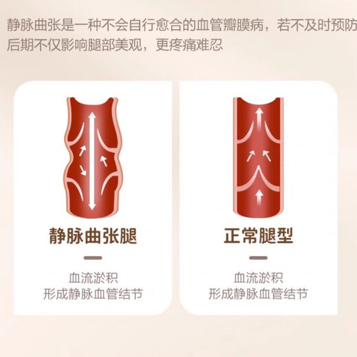 JCZS long-term anti-thrombosis and varicose veins elastic stockings during pregnancy, pressure tights, airplane medical, pregnant women's calf protection, promote venous blood return, purple, one size fits all (35-39)