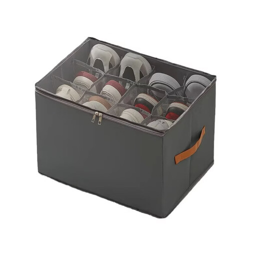 RSRDDY German quality shoe box new 2025 hot style special storage box for shoes artifact organizer box for slippers storage beige