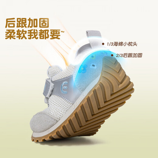 Inbemini Children's Sports Shoes 2026 Spring New Girls' Versatile Big Children's Shoes Boys Soft Soled Forrest Gump Shoes Oxford Blue 22 Inner Length 14.0CM Suitable for Feet Length Around 13.3CM