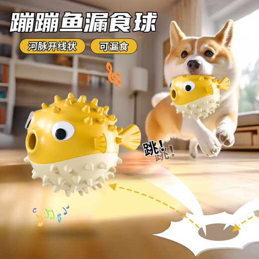 Hanhan Paradise Dog Toy Food Ball Border Collie Pet Small, Medium and Large Dog Corgi Interactive Bite-Resistant Boredom Relief Training Toy Supplies