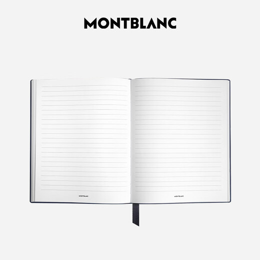Montblanc (MONTBLANC) notebook business men's New Year gift 134723 ink blue small size