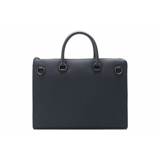 COACH Gotham Business Casual Leather Briefcase Crossbody Shoulder Handbag Large Men's Midnight Navy Default Basic Equipment (Bag + Dust Bag)