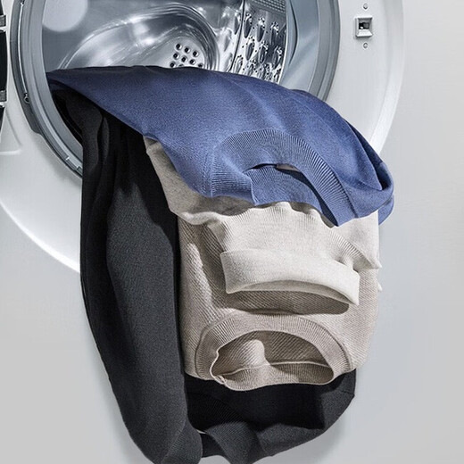 Shanshan (FIRS) 410G heavyweight thickened autumn and winter men's sweater machine washable warm and supple double-layer collar casual sweater top