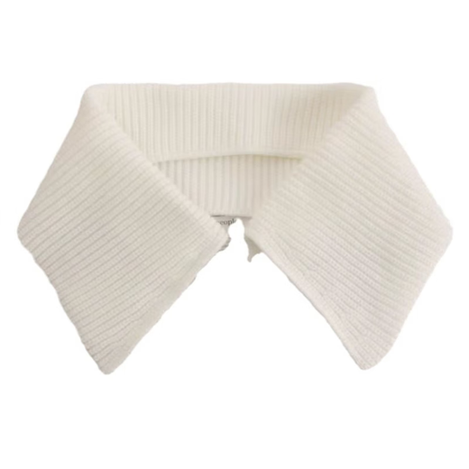 Satiri Down Jacket Special Collar Sticker Anti-Dirty Artifact Removable Fake Collar Threaded Collar Protector Full Cover Cotton Jacket Maroon Large Size 52cm