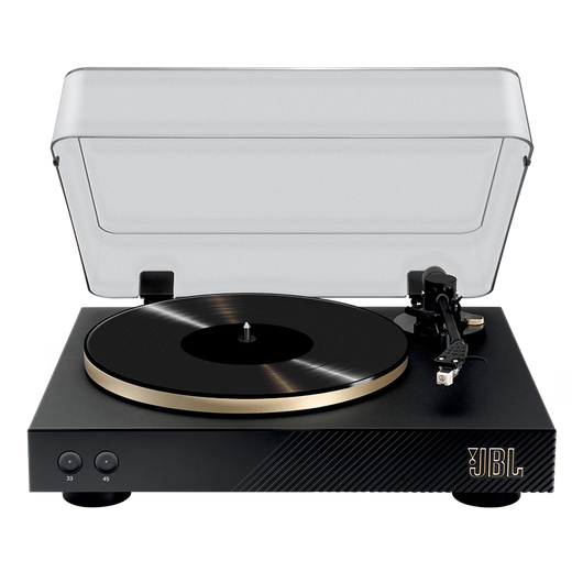 JBL Music Waltz SPINNER BT Vinyl Record Player Wireless Bluetooth Professional Audiophile Gramophone Turntable CD Level Record Player Black Gold High-End New Year Gift