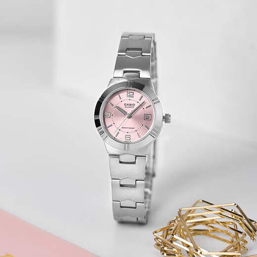 Casio Casio Women's Light Luxury Simple Quartz Watch New Year's Gift LTP-1241D-4A