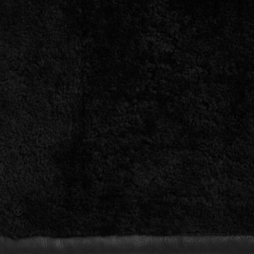 Мужская однобортная однобортная кожаная куртка COACH с длинными рукавами, черный, черный M