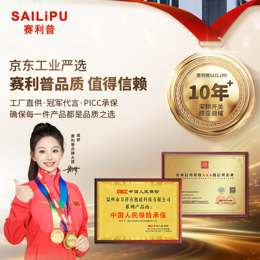 SAILiPU 86 type concealed five-hole socket air-conditioning water heater 16a high-power two-three plug-in misaligned one-open five-hole 16A oblique five-hole socket panel with switch